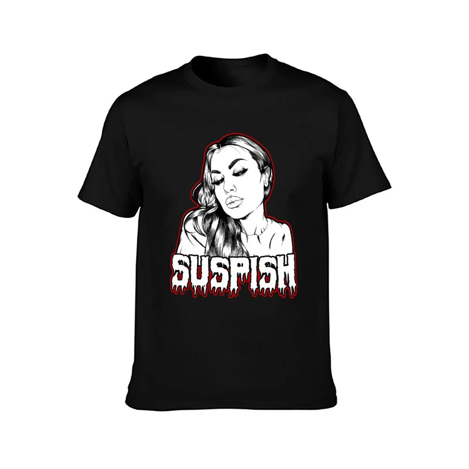 Bailey Sarian Suspish Makeup and Mystery Funny T-Shirt Trendy Casual Short Sleeve Shirt T-Shirt