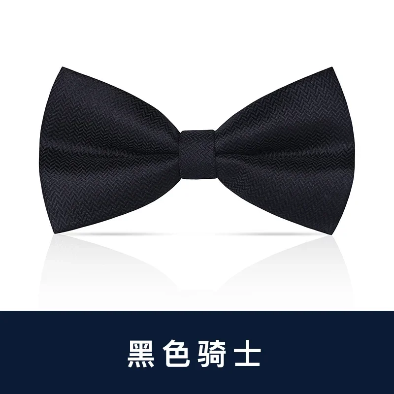 Fashion Black White Bow Tie men's formal dress business banquet groom wedding dress butterfly companion Lang tide