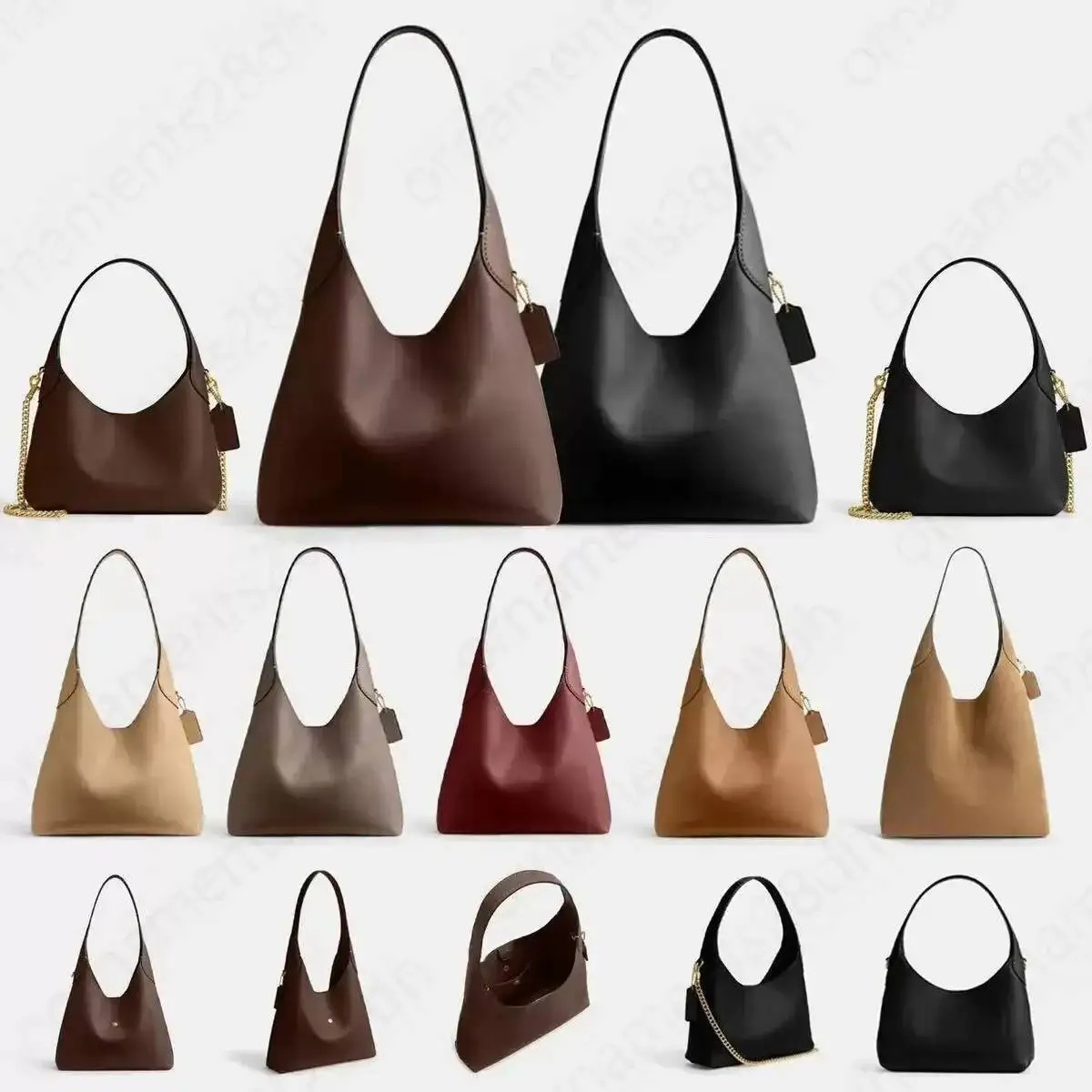 Brooklyn 28 Designer Handbag YN Single Shoulder Designer Tote Classic Style High Quality Underarm Bag 39Cm Large Cap