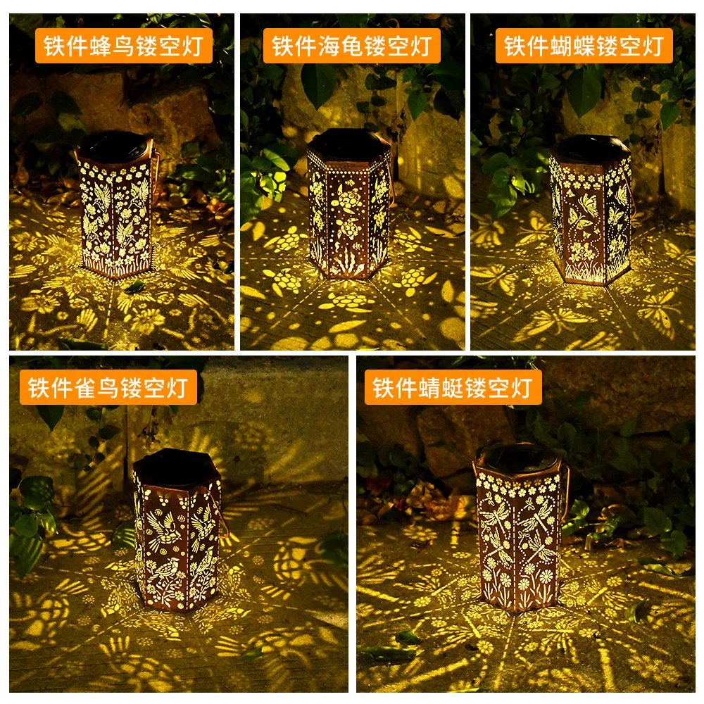 Solar wrought iron projection - огляд і ціна Outdoor Lighting Chandelier
