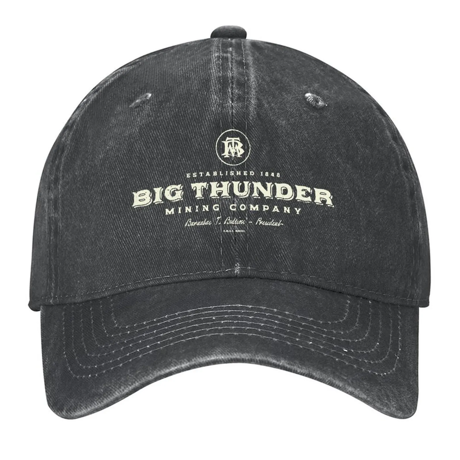 

Big Thunder Mining Company - Theme Park Series Baseball Cap Thermal Visor Luxury Brand Sports Cap Cosplay Hats Man Women's