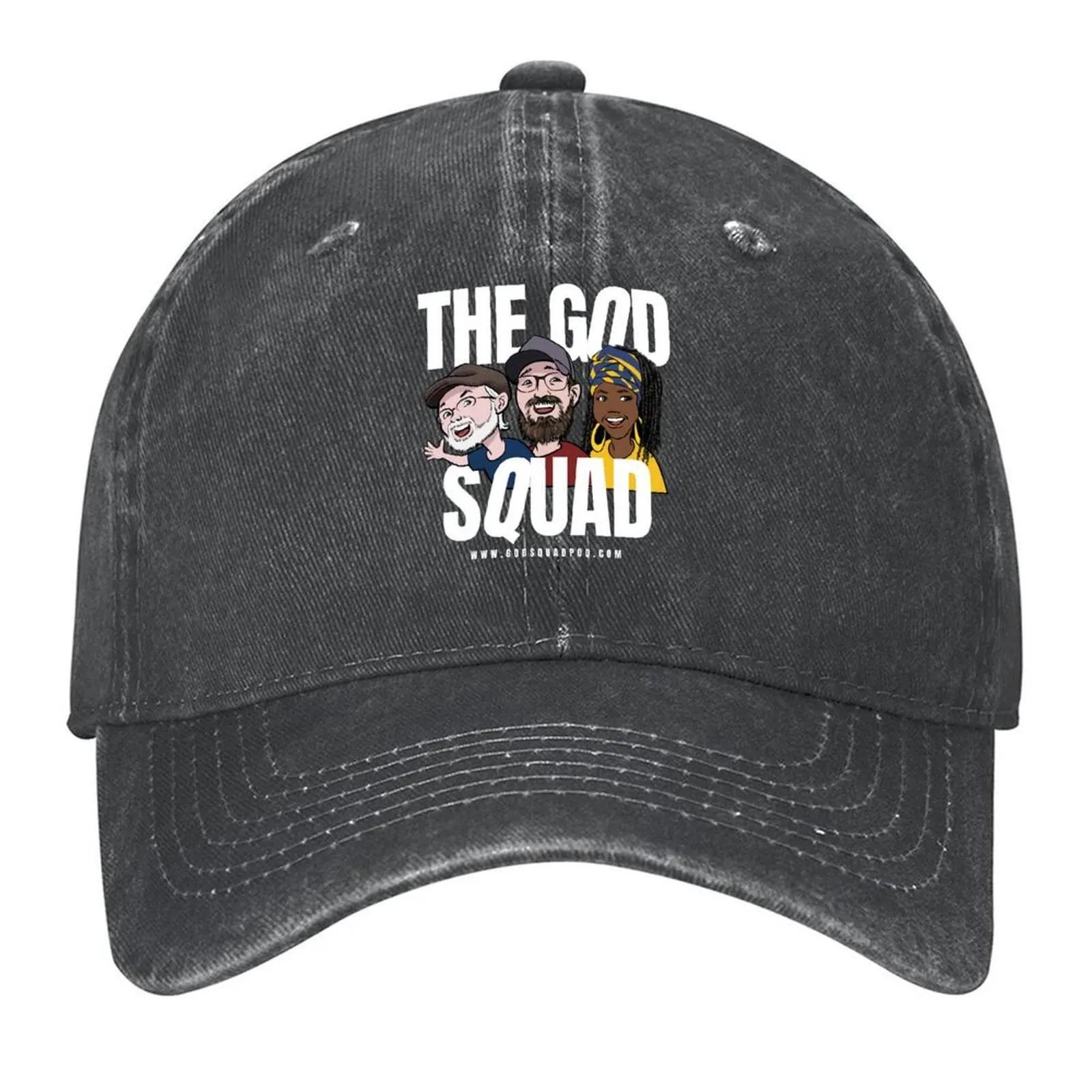 

The God Squad Baseball Cap Uv Protection Solar Hat Hat Man For The Sun hats on offer luxury woman cap Girl'S Hats Men's