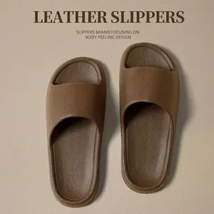 Eva Flip-Flops für Männer, einfache Hausschuhe, Nicht-Schlupf, weiche Sohle, bequem 10 Hauptverkaufsaktienschuhe - №5