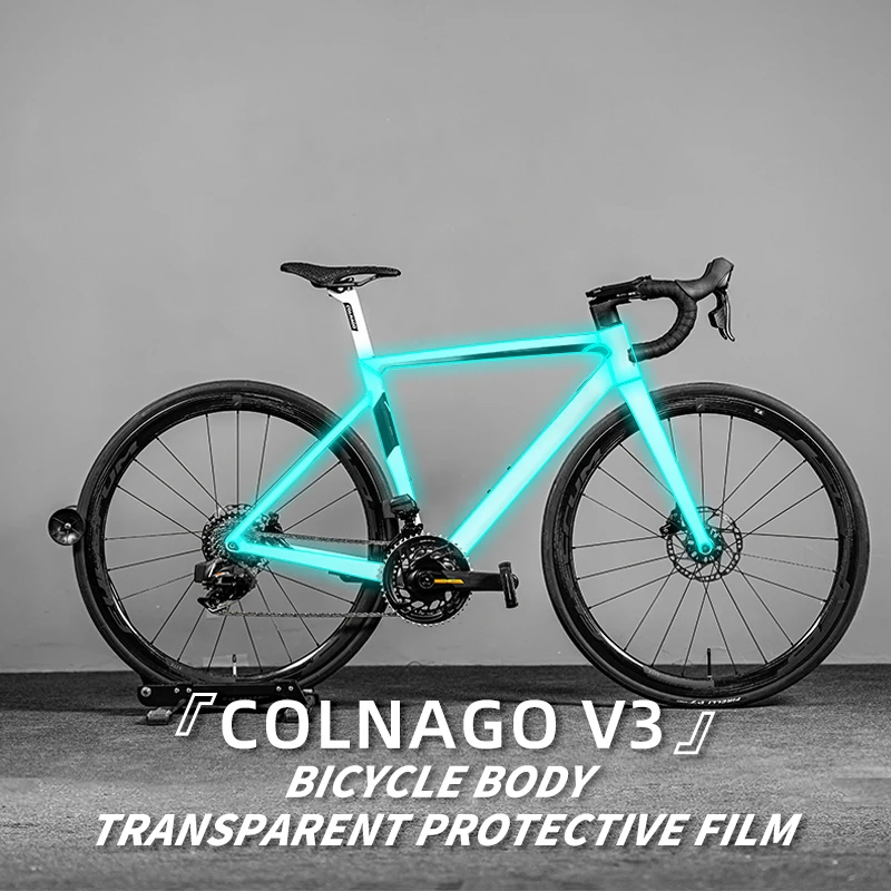 

Used For COLNAGO V3 Bike sticker film frame transparent protective film TPU thickened material extreme protection