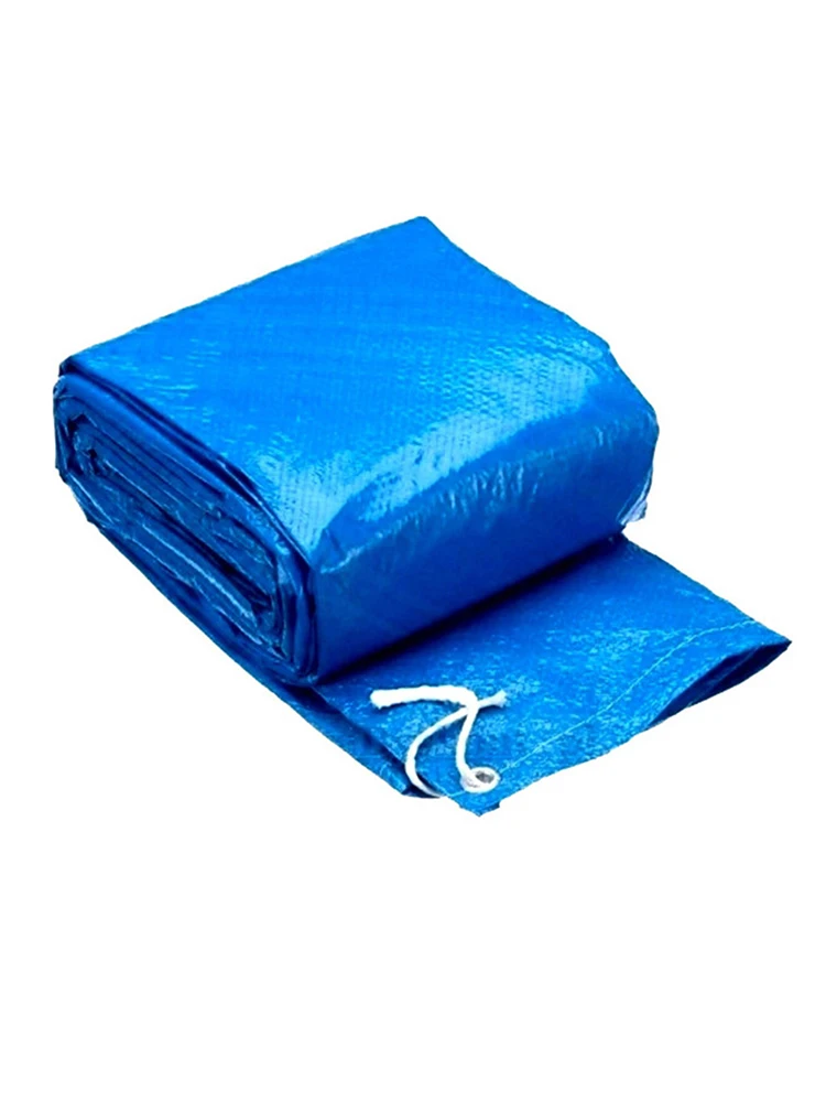 Swimming Pool Cover PE Preparation Tarpaulin Waterproof Raincloth Dustproof Cover Cloth