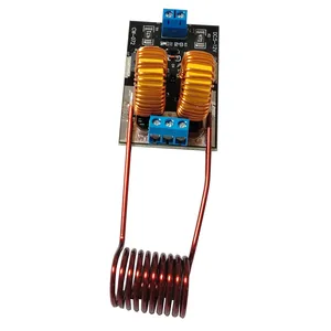 Mini ZVS Indução Aquecimento Board, Flyback Aquecedor Driver, Fogão DIY, Bobina de ignição, 5-12V, 120W 8 principais vendas mini indutor - №1