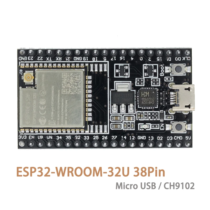 ESP32 Development Board WiFi + Bluetooth Ultralaag stroomverbruik Dual Core ESP-32 ESP-32S ESP 32 Vergelijkbaar ESP8266