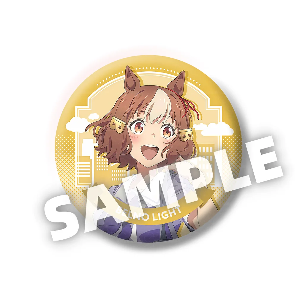 Anime Uma Musume Pretty Derby Cartoon Character Lapel Pins Creative Round Brooches Badge for Backpack keychains Accessories Gift
