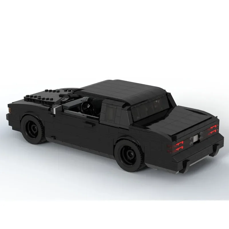 MOC-167193 New Black GT Supercar Racing Building Block Model • 1176 Parts Puzzle Boy Christmas Building Block Toy Gift