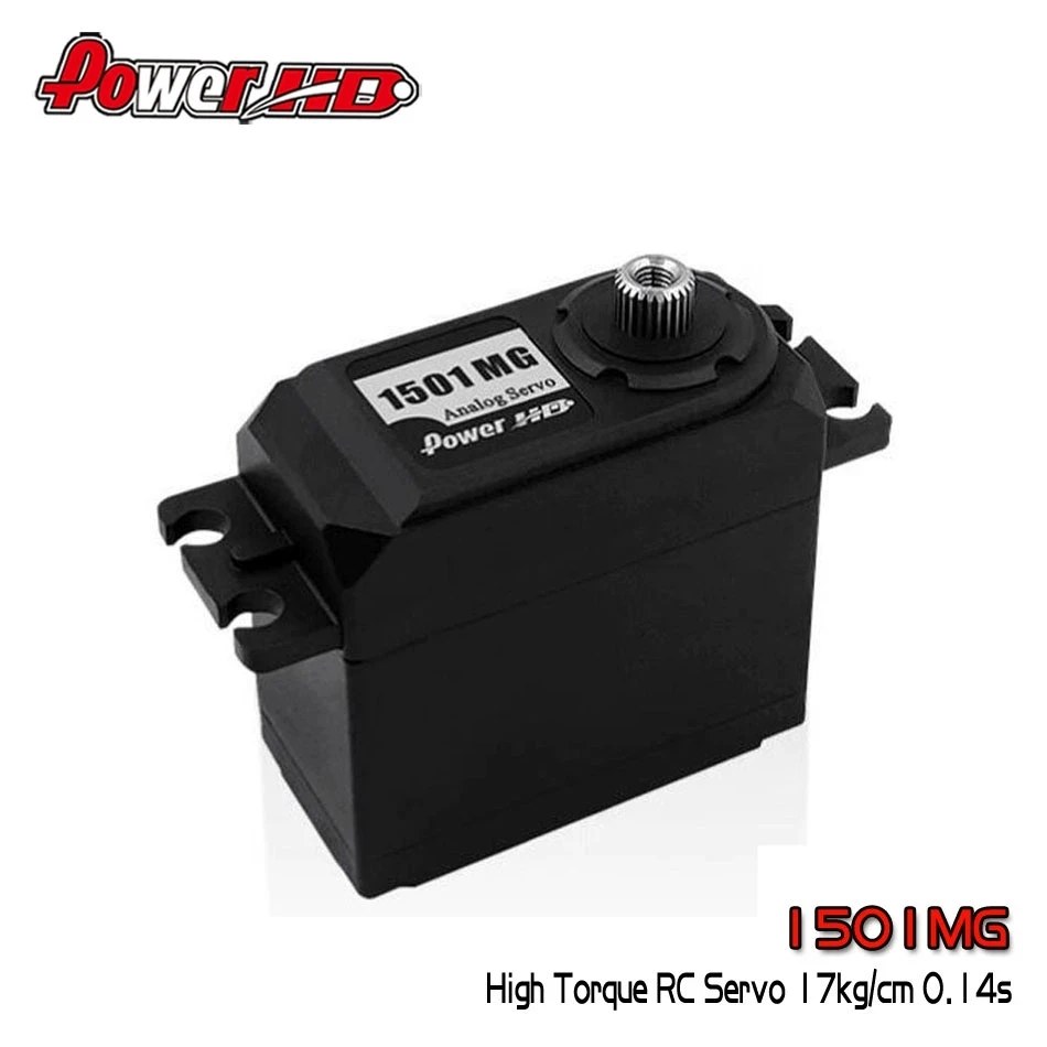 

Power HD-6001MG 1501MG 7 13.2 17KG Drift Short Truck Big foot servo