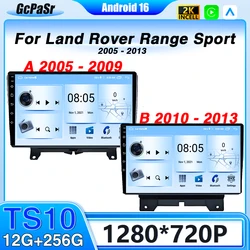 Android 16 For Land Rover Range Sport 2005 2006 2007 2008 2009 Monitor Multimedia Car GPS Navigation Radio Video Player WIFI BT