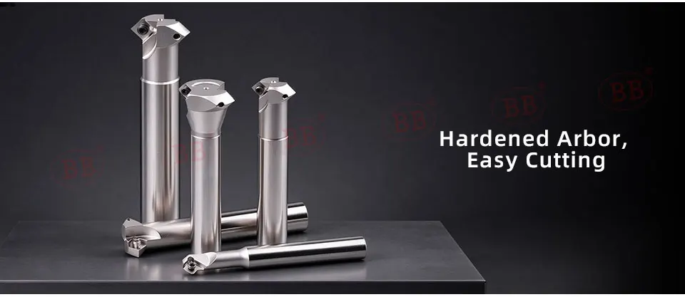 BB Senker Bar Wendeschneidplattenfräser Werkzeughalter 30 45 60 Grad TC AP Punktbohren 16 mm 20 mm – Detail 8