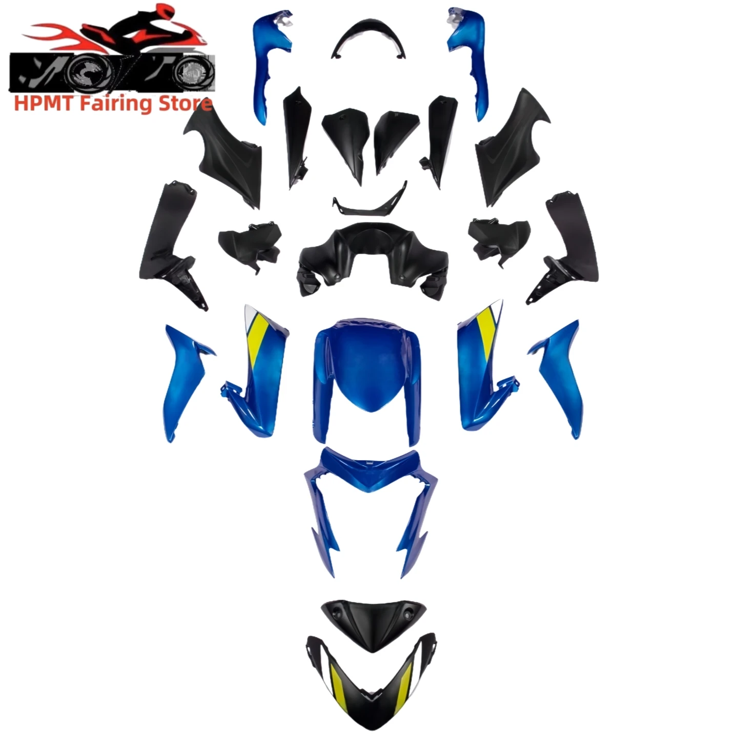 

Новый комплект обтекателей из АБС-пластика, подходящий для Suzuki GSX-S1000 2015-2022 GSXS1000 2015 2016 2017 2018 2019 2020 2021 2022, полный обтекатель кузова