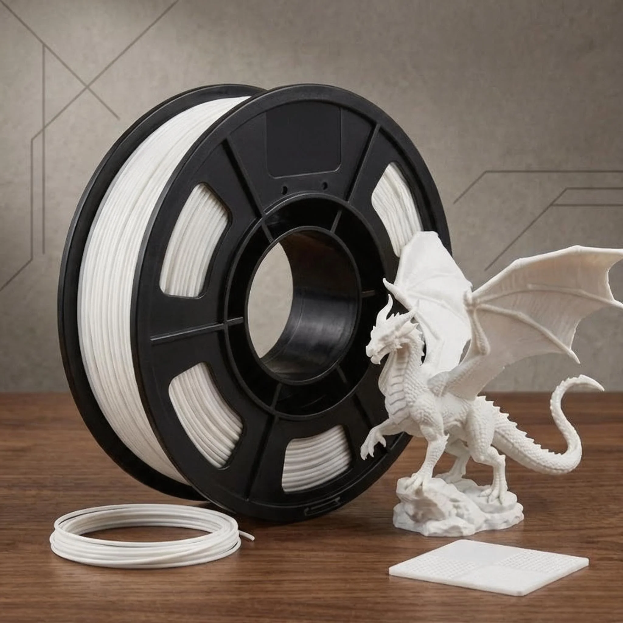 

Multicolor PETG 3D Printing Filament 1.75mm 250g Durable Strong Layer Adhesion White Pink Black Grey Transparent Skin