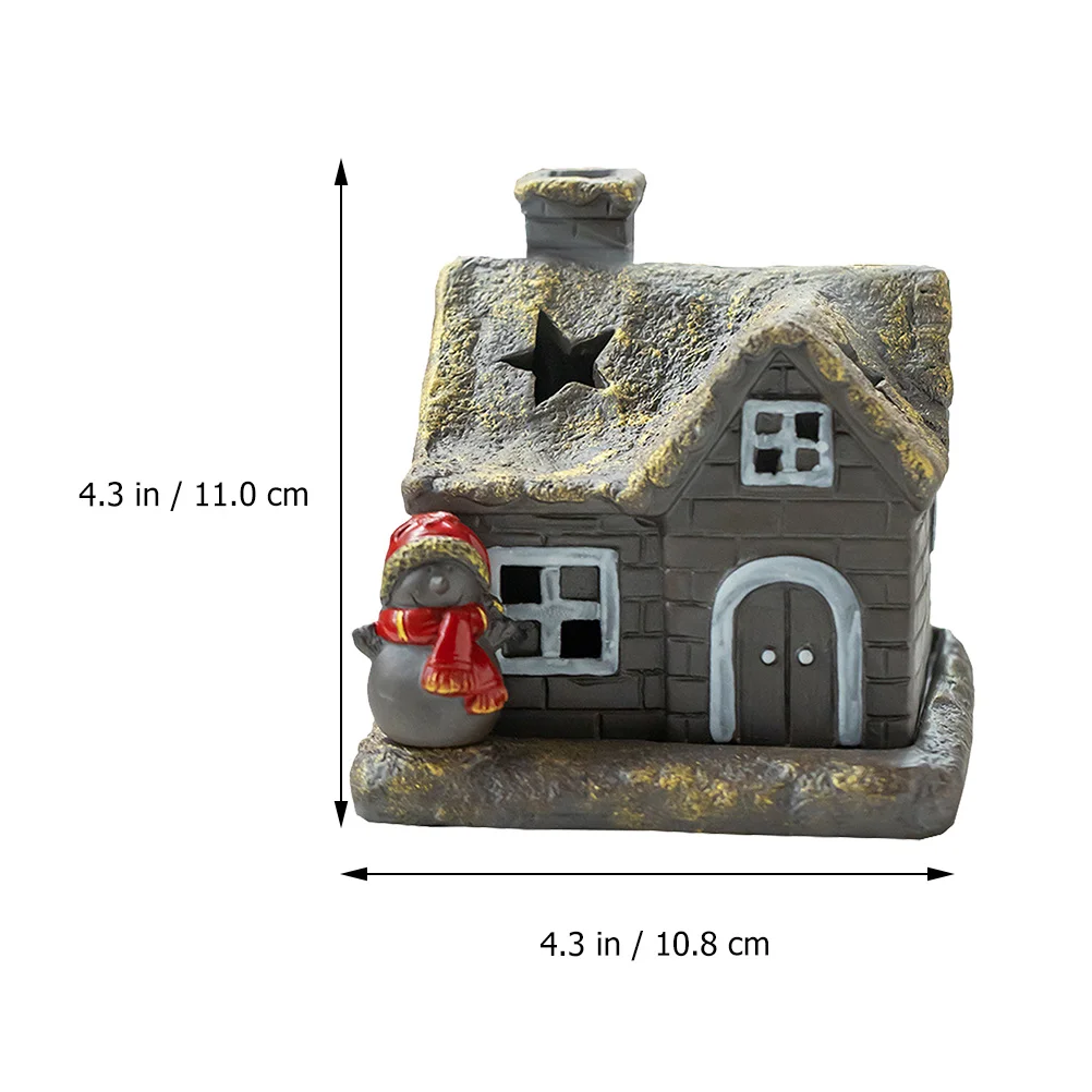 

Adorable Incense Burner Ceramics Christmas Design Aroma Therapy Relaxing Home Gift Christmas Theme Incense Burner