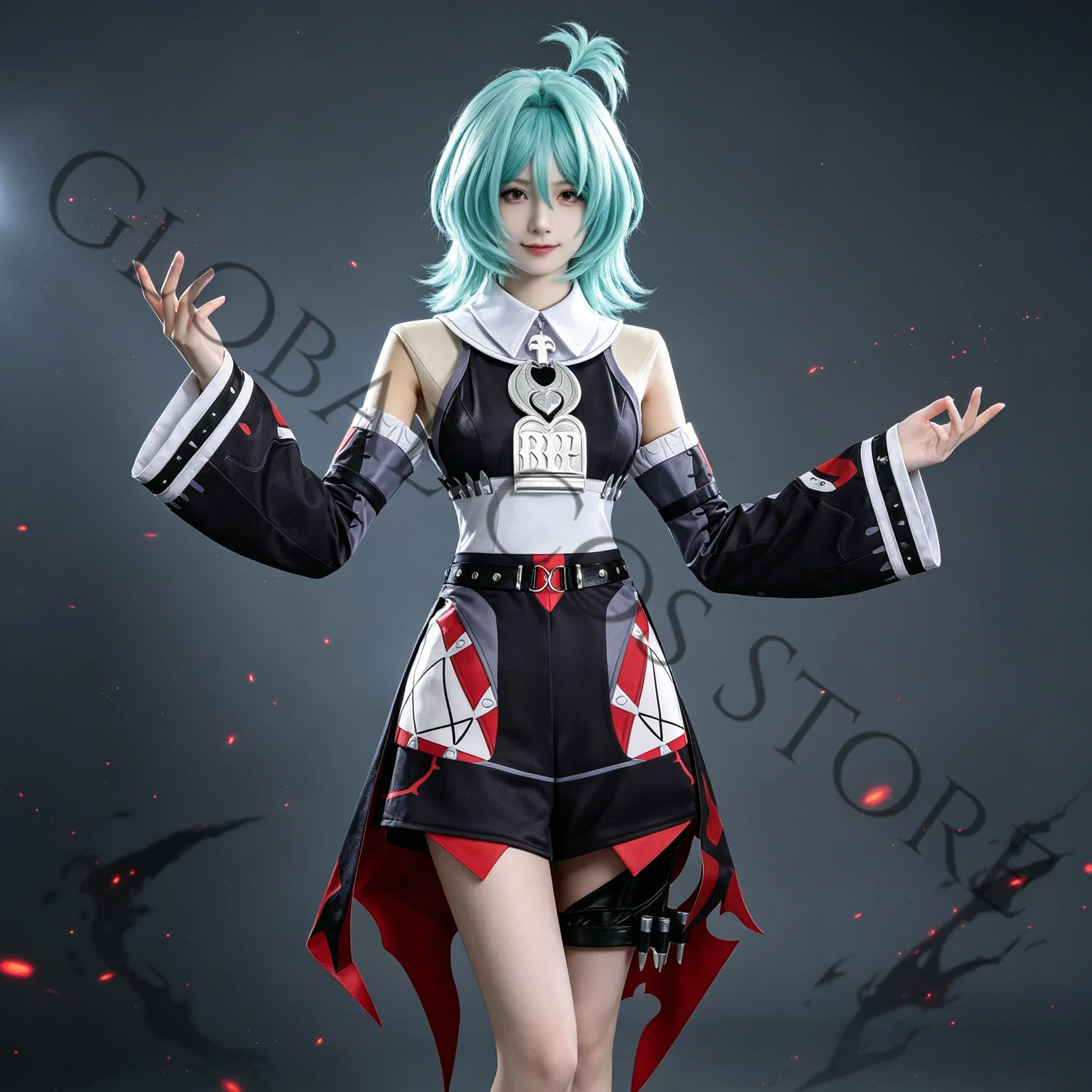 Fantasia de cosplay da Roxy, p - Anime Cosplay Zero Two avaliação e preço