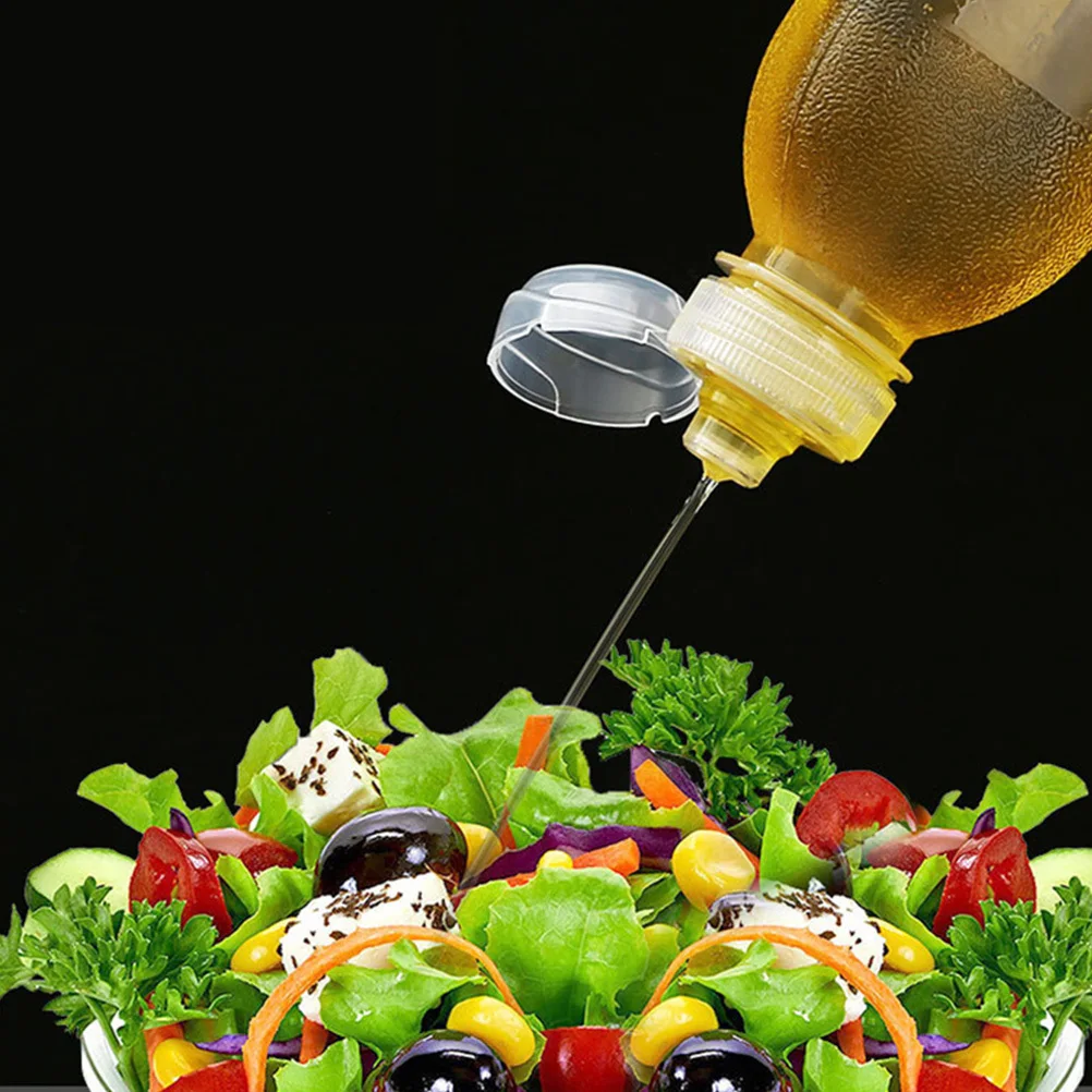 

4pcs Reusable Dispenser Bottle For Kitchen Leakproof Oil Vinegar Storage Container, Precision Spout Condiment Jar, Oil