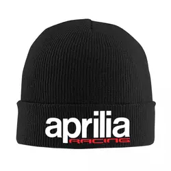 Aprilia 레이싱 니트 모자, 비니 모자, 따뜻한 힙합 모자, 남녀공용, 가을, 겨울