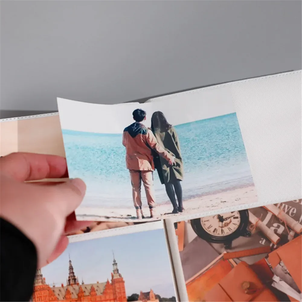 6 بوصة بولي كلوريد الفينيل 200 جيوب ألبوم صور كتاب 4D ألبوم كبير كتاب الطفل الأسرة سكرابوكينغ ألبومات الزفاف Foto Craft بها بنفسك الحرفية #4