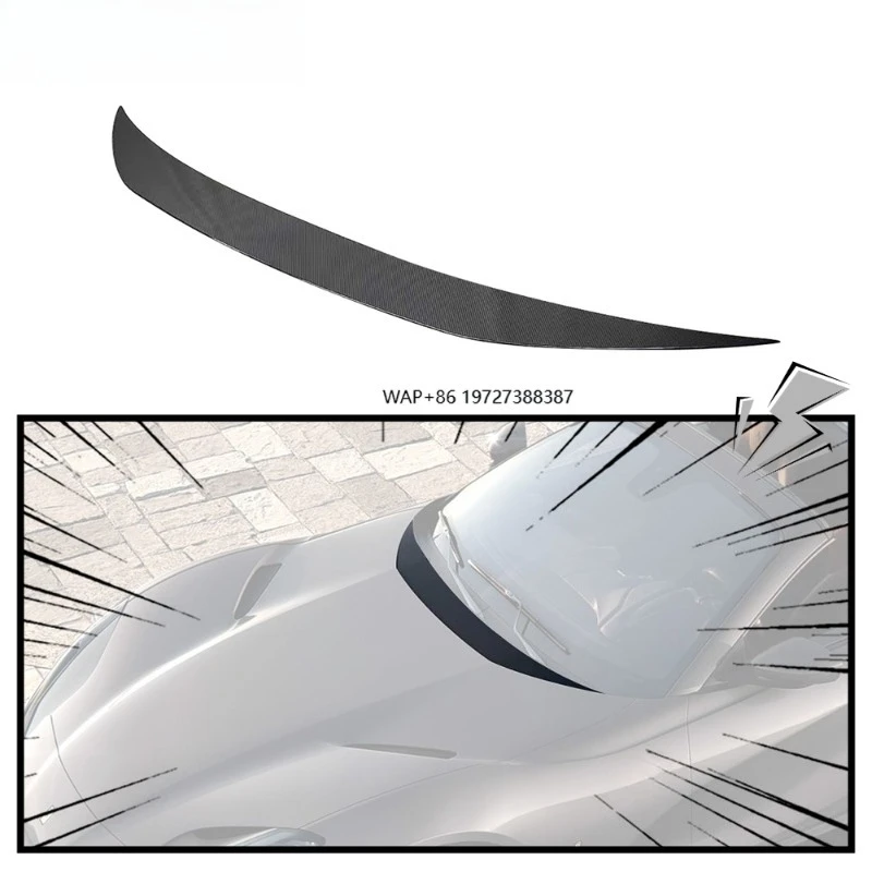 

Real Carbon Fiber Hood Trim for 812 Superfast GTS 2017-2023