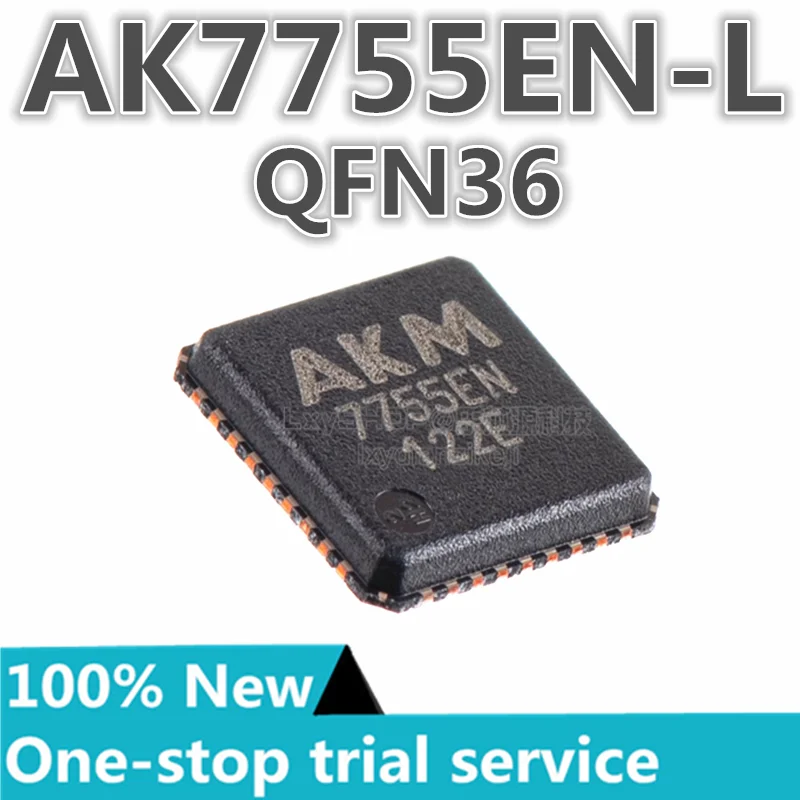 

2-100PCS %New AK7755EN AK7755EN-L QFN-36 DSP audio digital signal processor chip