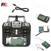 FLYSKY FS-I6X I6X 2.4G 10CH AFHDS 2A Radio Transmitter Remote Controller with X6B / IA6B / A8S / IA10B / IA6 Receiver