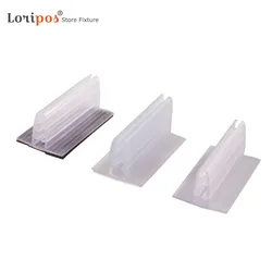 Sneeze Guard Holder High Plexiglass Sheet Stand Clear Acrylic Panel Holder For Cards Acrylic Sheet Photo Menu