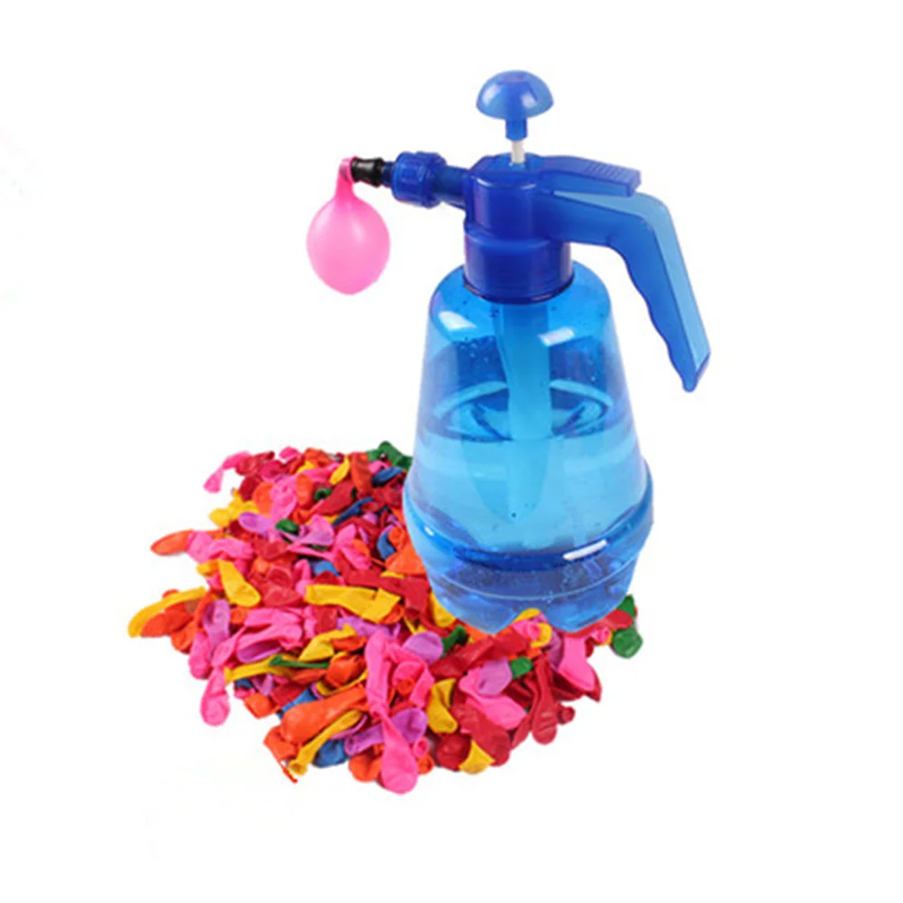 

Portable Balloon Pump with 500 pcs Balloons for Kids Party Outdoor water balloon Water Balloon Pump
