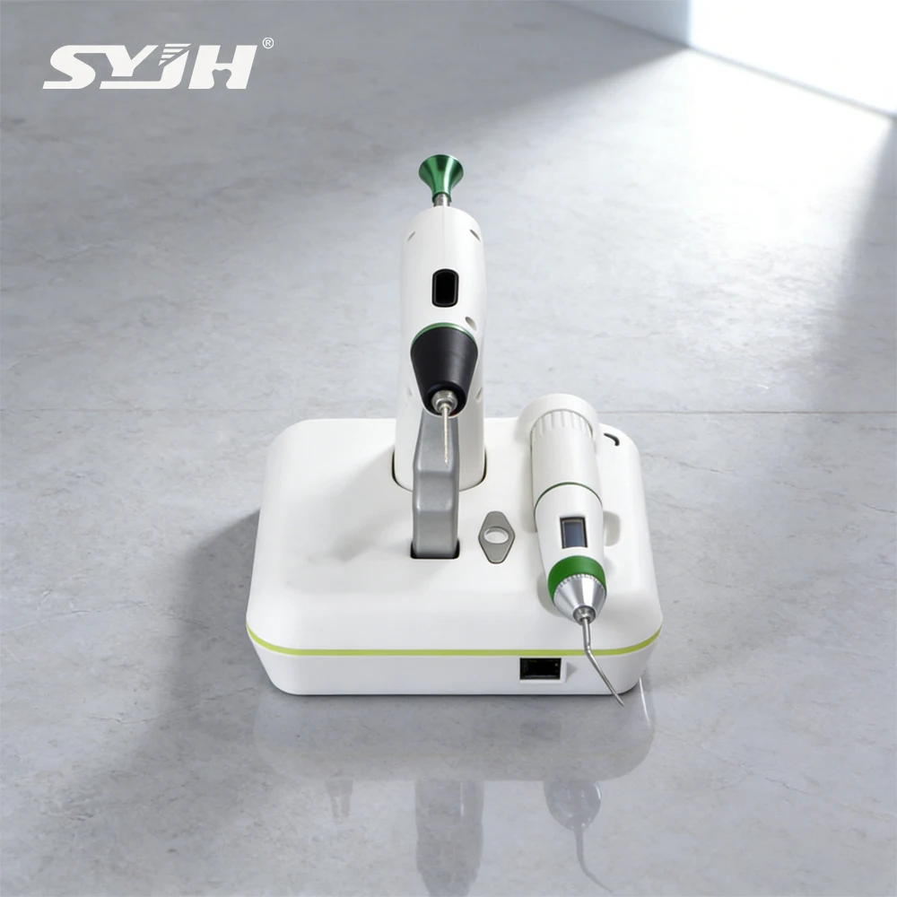 SYJH Cordless Dental Endodontic Obturation System Dentistry Hot Melt Root Canal Heated Percha Heating Pen And Gun Instruments