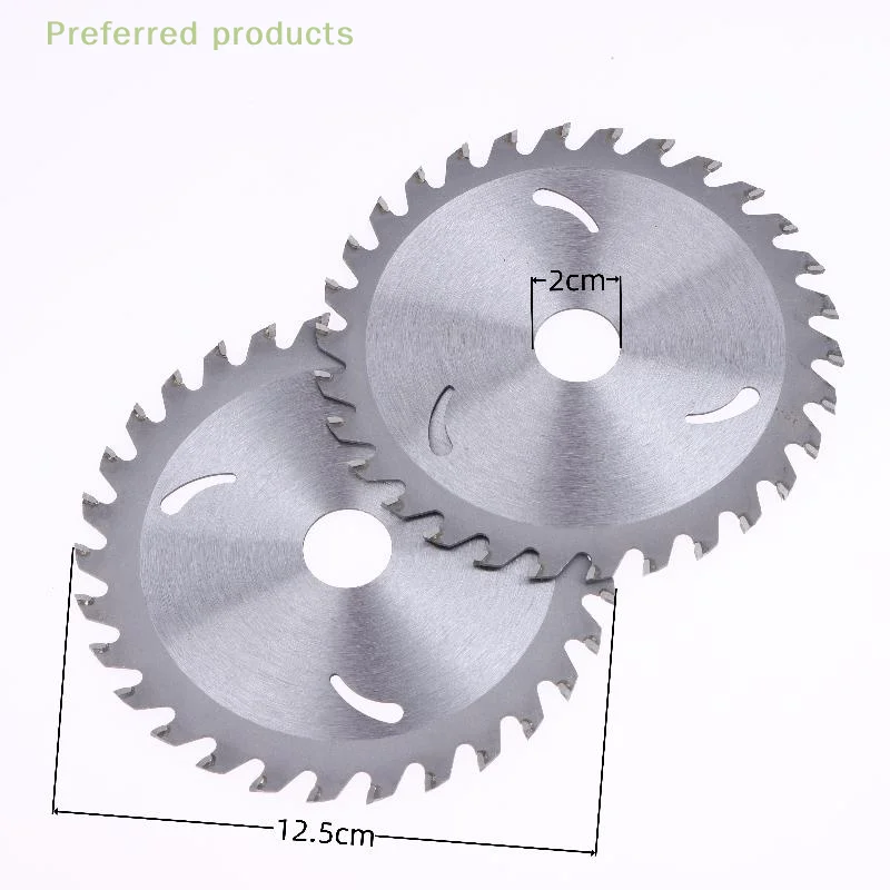 20mm Bore 30 Teeth Carbide 5" 125mm Circular Saw Blade, Wood Cutting Wheel Disc for Woodworking