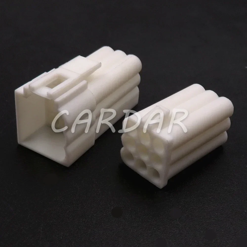 

1 Set 9 Pin 928523-1 928522-1 Motorcycle Cable Harness Unsealed Socket Male Female Docking Adapter