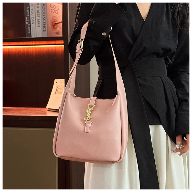 

2025 Luxury Bucket Bag Crossbody - Elegant Women's Shoulder Bag for Work, Daily Use & Fashion, Versatile Tote Purse