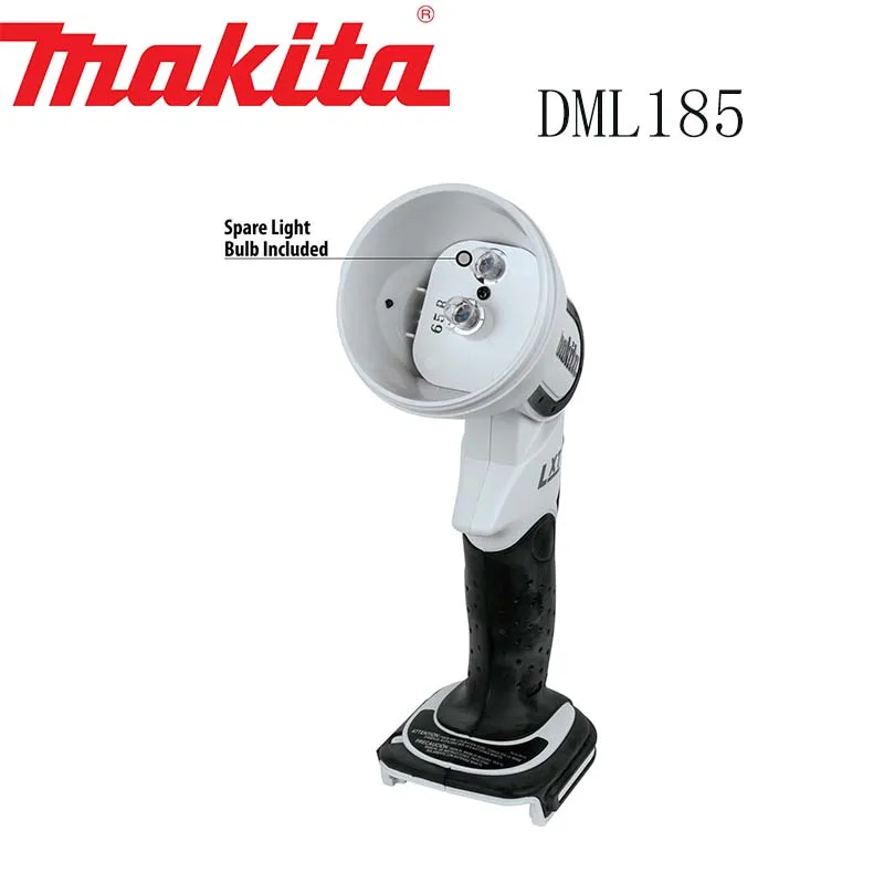 Makita DML185 Working Lighting LED Lamp Rechargeable Adjustable Flashlight Battery Outdoor Portable Bare Machine