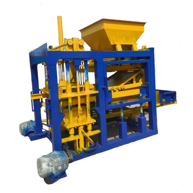 YG Low Cost Fly Ash Bricks Making Machine QT4-15 Vibrating Automatic Interlock Concrete Poland Brick Making Machine for Sale