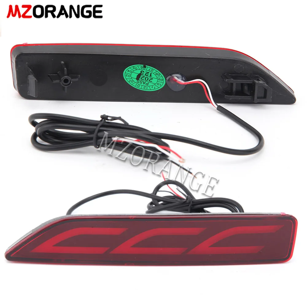 LED Rear Bumper Light For Honda CRV 2007 2008 2009 Tail Reflector Stop Brake Turn Signal  Warning Fog Lamp Car Styling Accessory