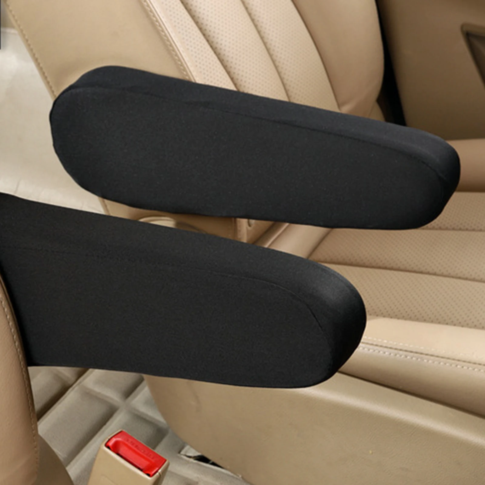 1 Pair Car Armrest Cover Elasticity Cloth Fabric Car Centre Console Armrest Protector Universal for Car Seats