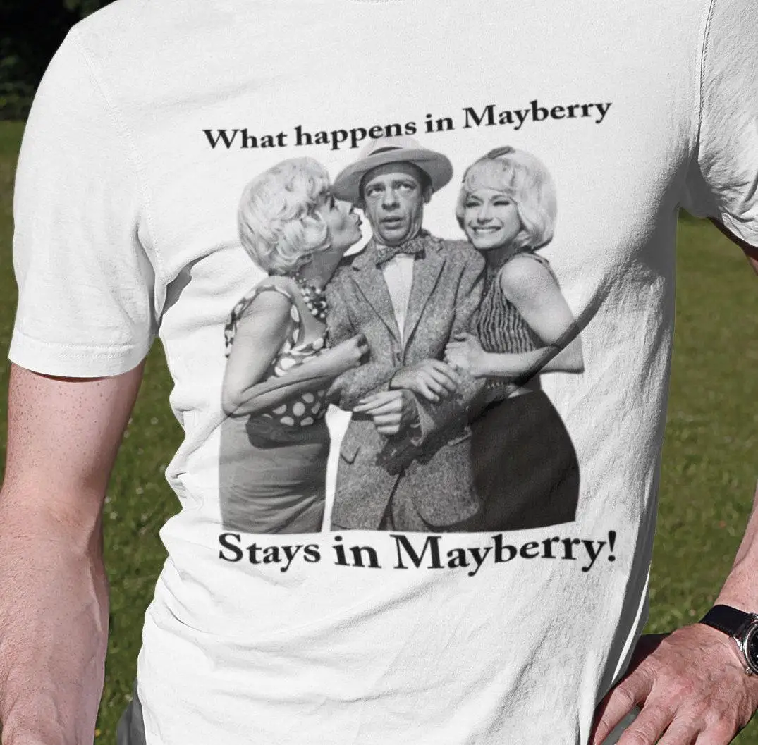 Andy Griffith show T Shirt Barney Fife Mayberry Fun Girls