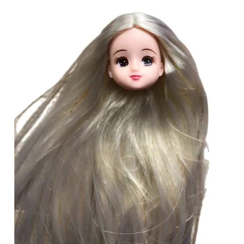 Original Jenny Licca Puppenköpfe, süßes kleines Mädchen, bunte lange Haare, DIY-Puppen-Dressing-Figuren, Mädchen-Geschenke, Spielzeug – Detail 7