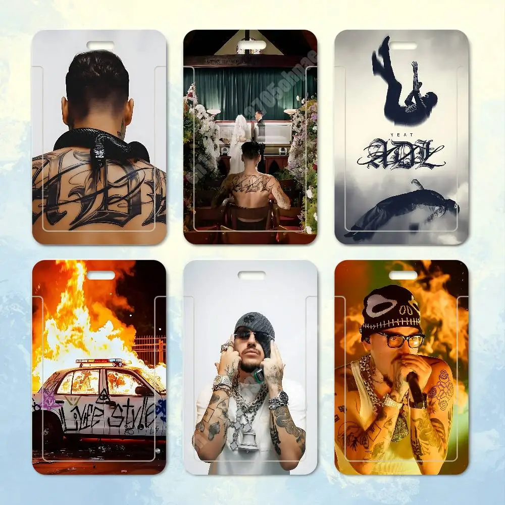 Rapper Y-Yeat ADL Lyfestyle Plastic Card Holder Worker ID Card Clear Transparent Employee Visitor Pass