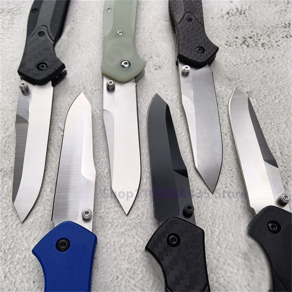 6 Models BM 940 Osborne Folding Knife D2 Blade Carbon Fiber Handles Portable Outdoor Tactical Hunting Hiking Pocket Knife Tools