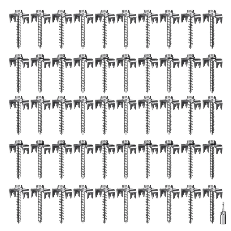 Professional Fence Staple Easy Post Attachment Versatile Fence Staple set