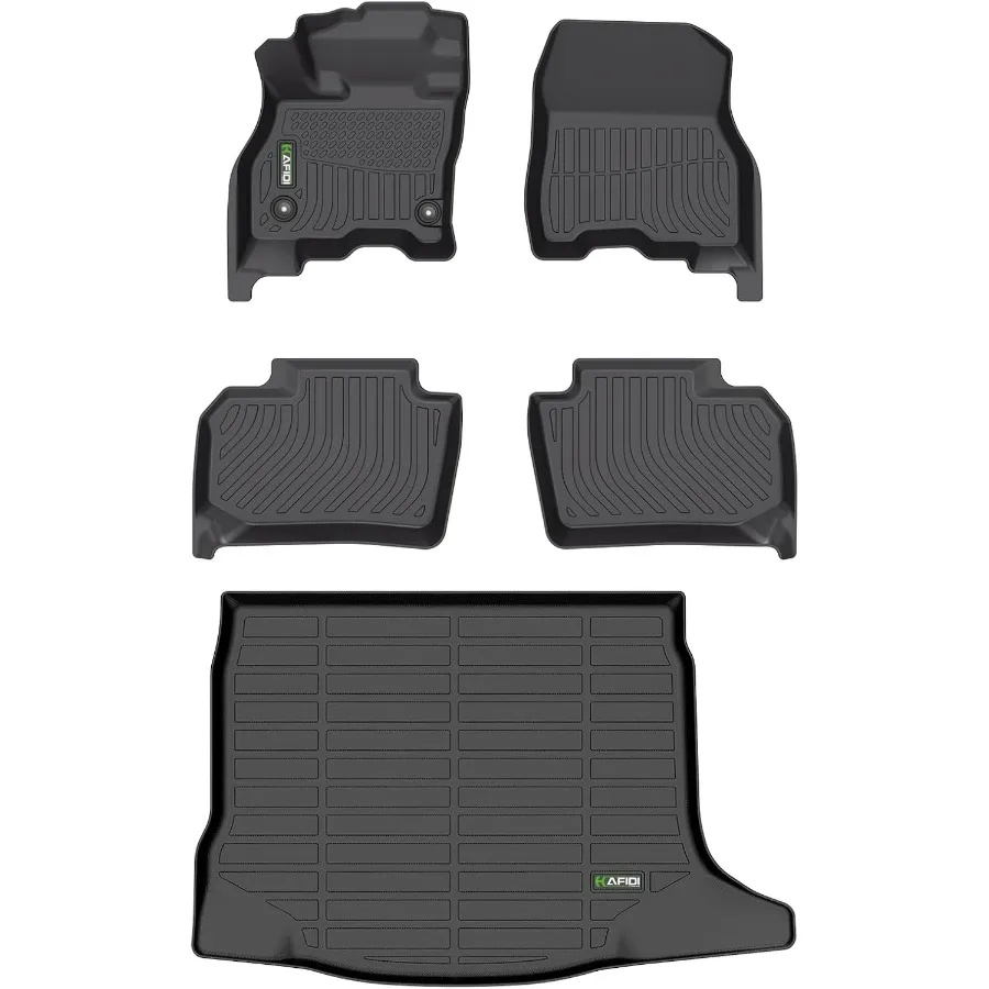 

Изготовленные на заказ всепогодные коврики, комплект грузовых вкладышей для Nissan Leaf 20182025, сверхмощные нескользящие автомобильные напольные вкладыши из ТПЭ