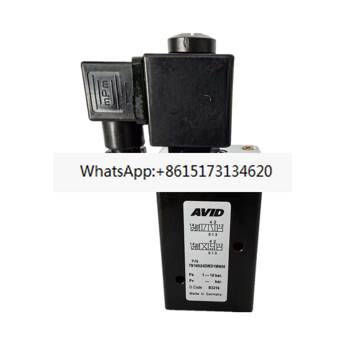 

3PCS Solenoid valve 791N024DWD1MN00 9933111 Two-position five-way plate-mounted reversing valve