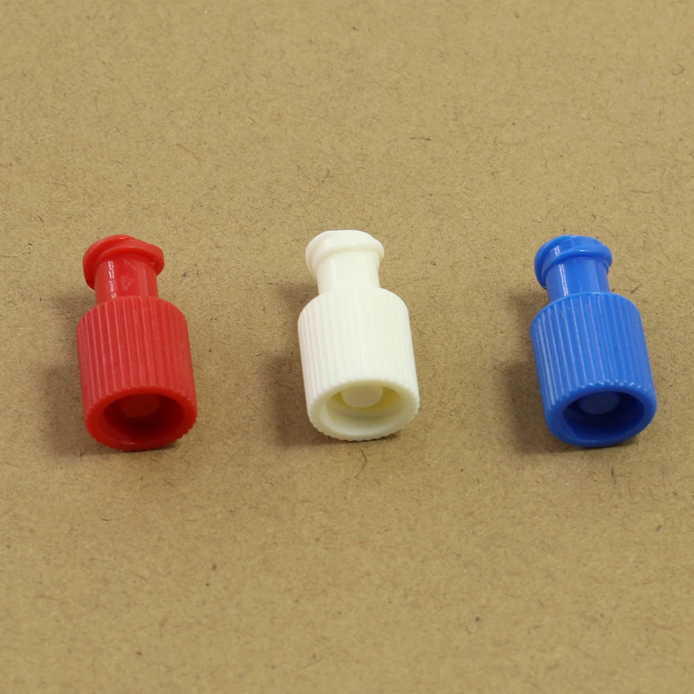 Male Female Luer Lock integrated Plug Adapter Air Valve Pipe Dispensing Glue Syringe Barrel Fitting Connector End Cap PP plug