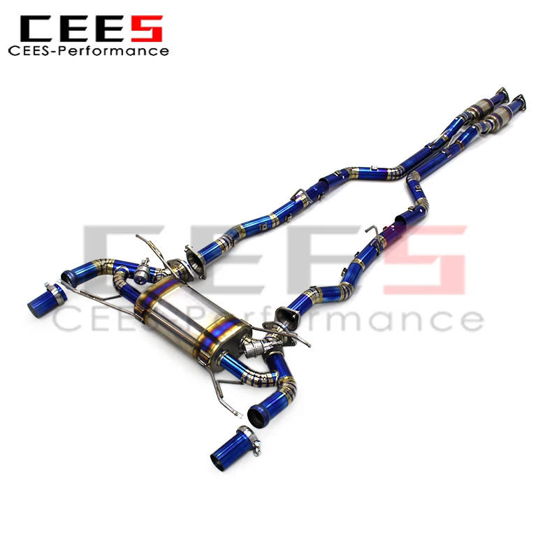 

cees Catback Exhaust System for Aston Martin DB9 V12 6.0L 2004-2017 Escape Performance Car Exhaust Pipe Muffler