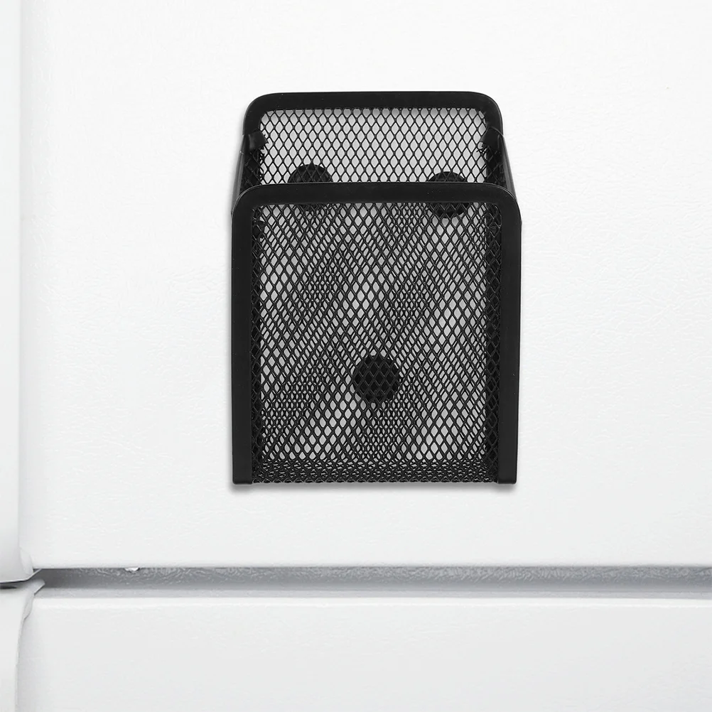 Magnetic Pen Holder Iron Material Long Lasting Use For Pens Pencils Markers Storage Organizer Cup Container Whiteboard