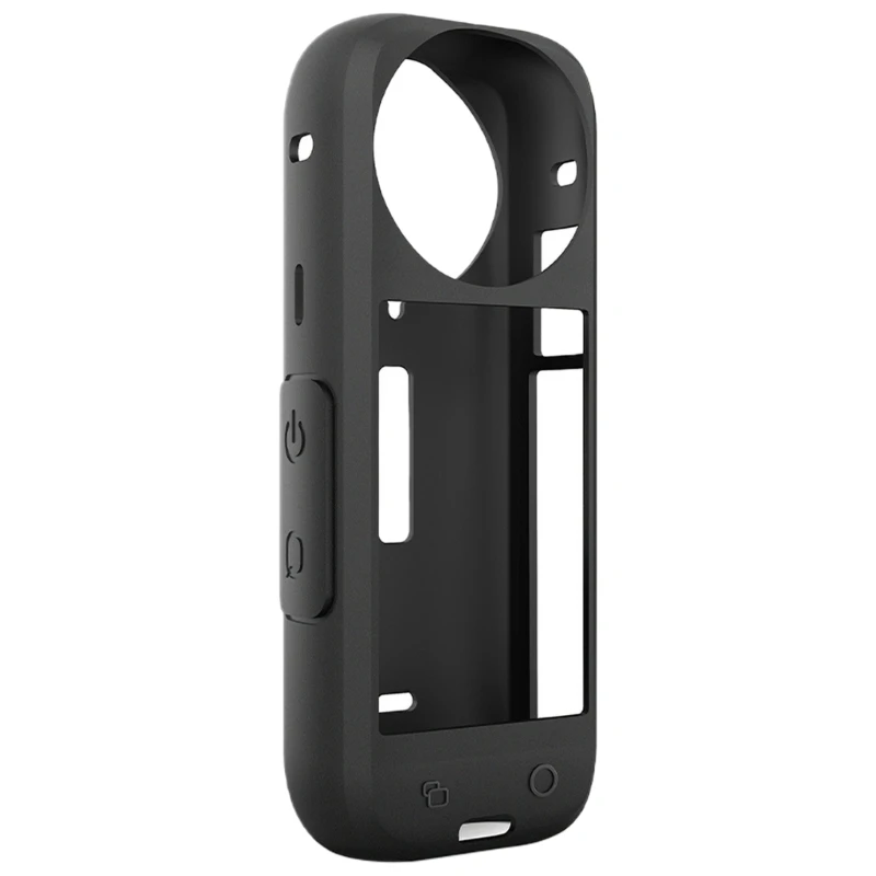 Protector silicona Fit para cámara acción Insta 360X4 con tapas lente