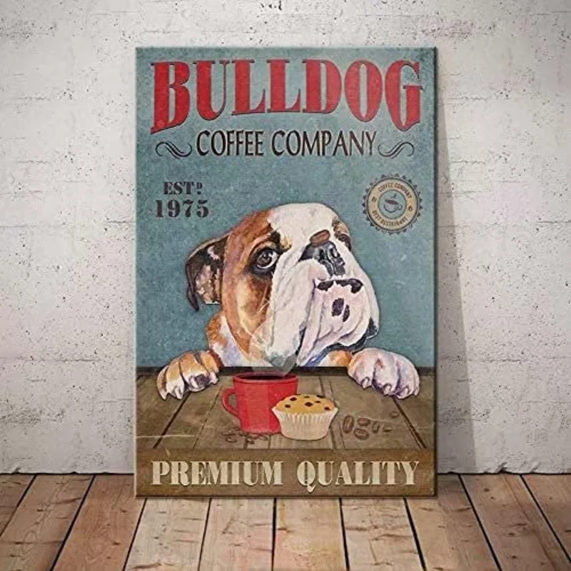 Border Collie Dog Metal Sign Funny Dog retro signs for livingroom bathroom home  Decorative Wall Art Plate