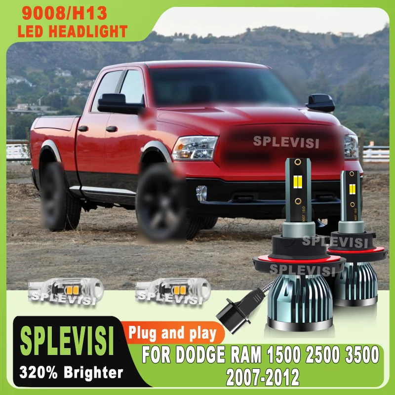 

Vibration-resistant Light Beam IP68-rated waterproof LED Headlight For Dodge Ram 1500 2500 3500 2007 2008 2009 2010 2011 2012
