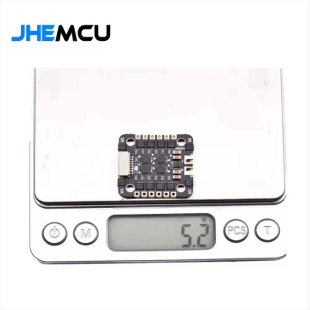 JHEMCU EM40A 40A BLheli_S 4in1 Brushless ESC 2-6S DShot600 Hole Distance 20mm / M3 for RC FPV Racing Drone Quadcopter Parts